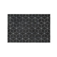 FUßMATTE 40/60 cm Bossa Groove  - Anthrazit/Silberfarben, KONVENTIONELL, Kunststoff (40/60cm) - WECON HOME