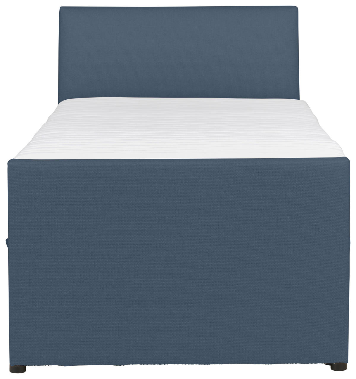 BOXSPRINGBETT 100/200 cm  in Blaugrau  - Blaugrau, Modern, Holz/Textil (100/200cm) - MID.YOU