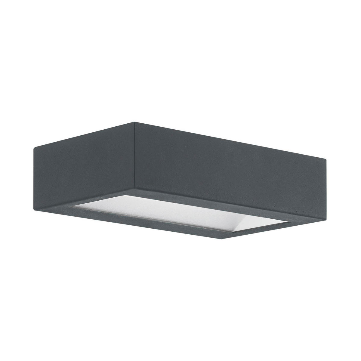 VÄGGLAMPA FÖR UTOMHUS - antracit, Basics, metall (16,5cm) - Eglo
