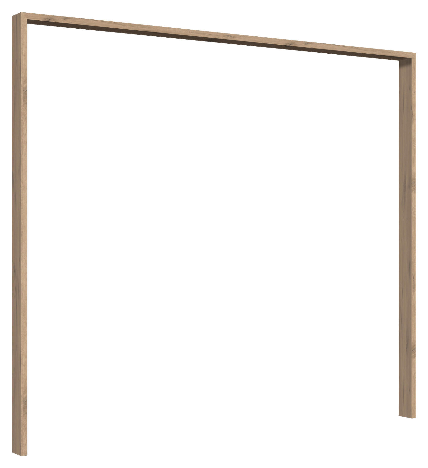 PASSEPARTOUTRAHMEN 228/213/12 cm Eichefarben  - Eichefarben, Basics, Holzwerkstoff (228/213/12cm) - Boxxx