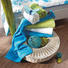 DUSCHTUCH 70/140 cm - Hellblau, Basics, Textil (70/140cm) - CAWOE