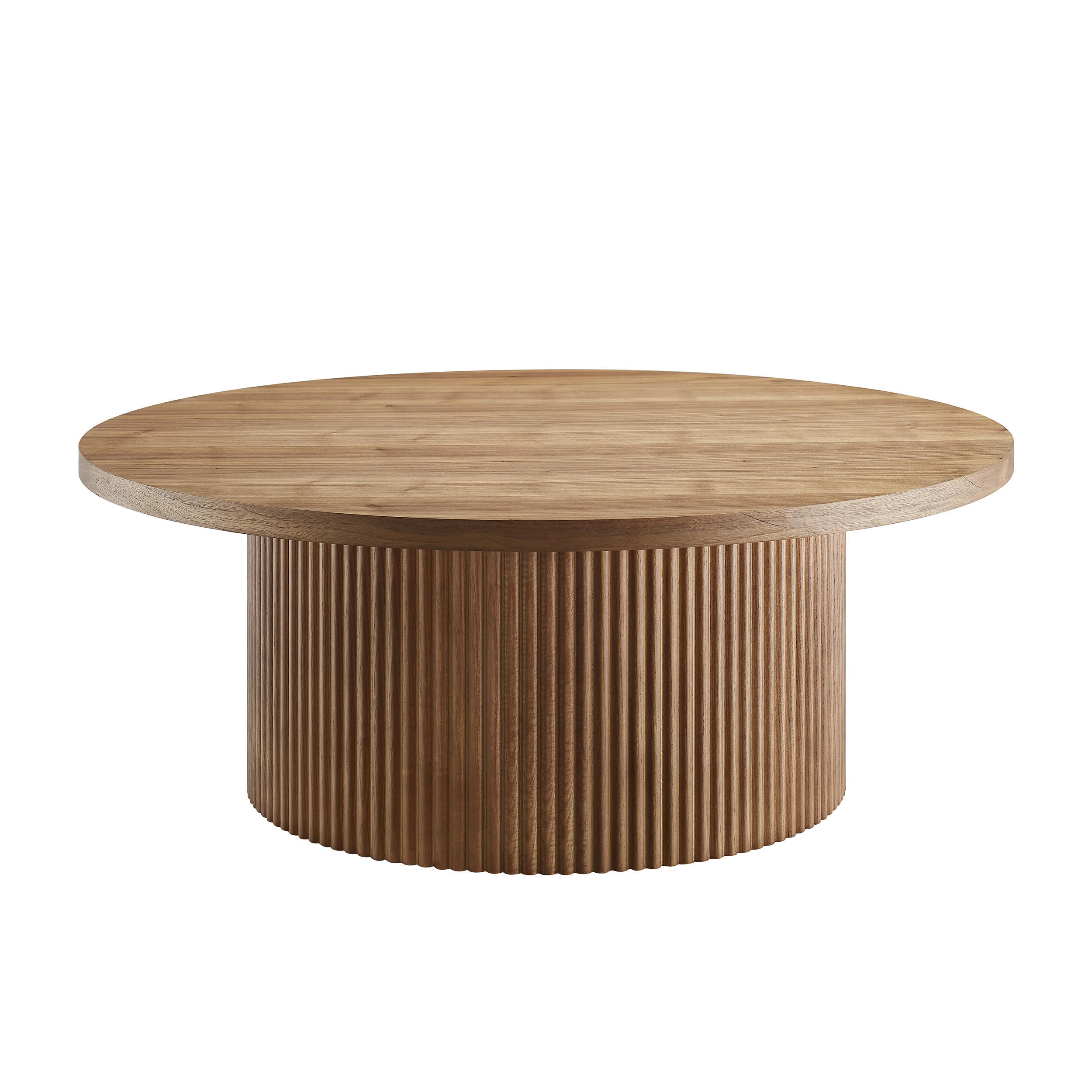 COUCHTISCH in Holzwerkstoff 85/85/33 cm - Walnussfarben, MODERN, Holzwerkstoff (85/85/33cm) - Livetastic