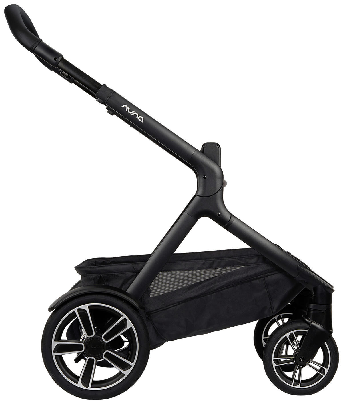 GESCHWISTERWAGEN Demi next  - Schwarz, Basics, Metall (63/123/83cm) - Nuna