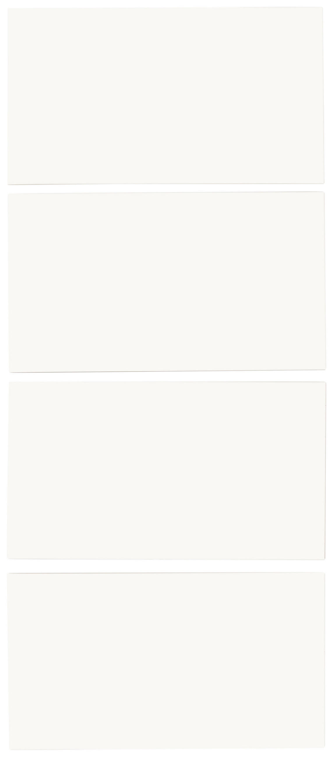 ELŐLAP SZETT TOLÓAJTÓHOZ - magasfényű fehér, Konventionell, faalapú anyag (92/202cm) - Hom`in