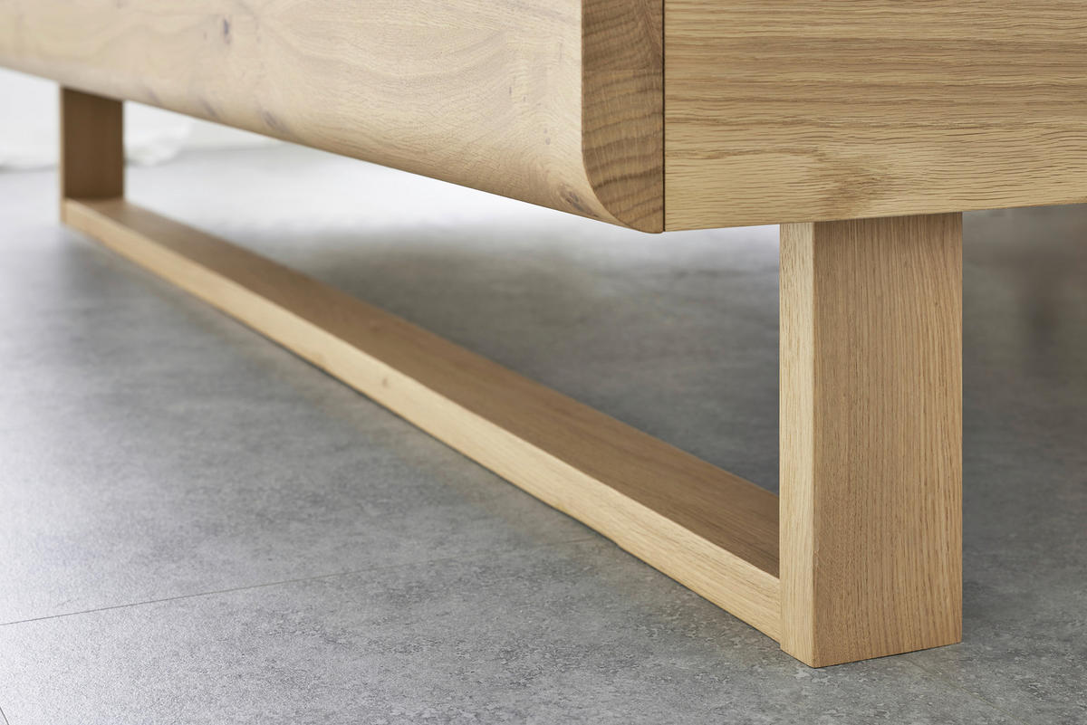 SCHLAFZIMMER Blau, Eichefarben  - Blau/Eichefarben, Design, Holz/Holzwerkstoff (180/200cm) - Musterring