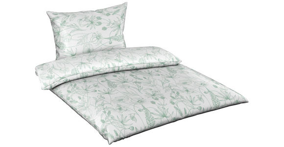 BETTWÄSCHE Renforcé 140/200 cm  - Grün, KONVENTIONELL, Textil (140/200cm) - Esposa