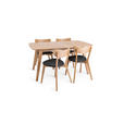 ESSTISCH in Holzwerkstoff 150-195/100/74 cm  - Eichefarben, Design, Holz/Holzwerkstoff (150-195/100/74cm) - Linea Natura