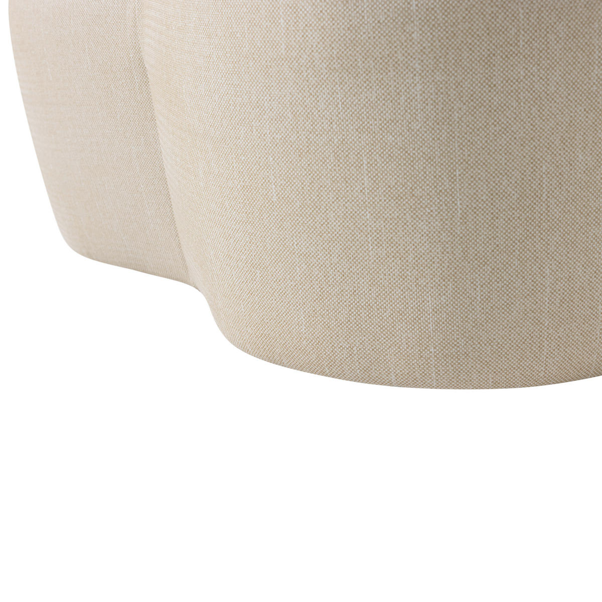 LOUNGESOFA  - Sandfarben, MODERN, Textil (112/80cm) - Livetastic