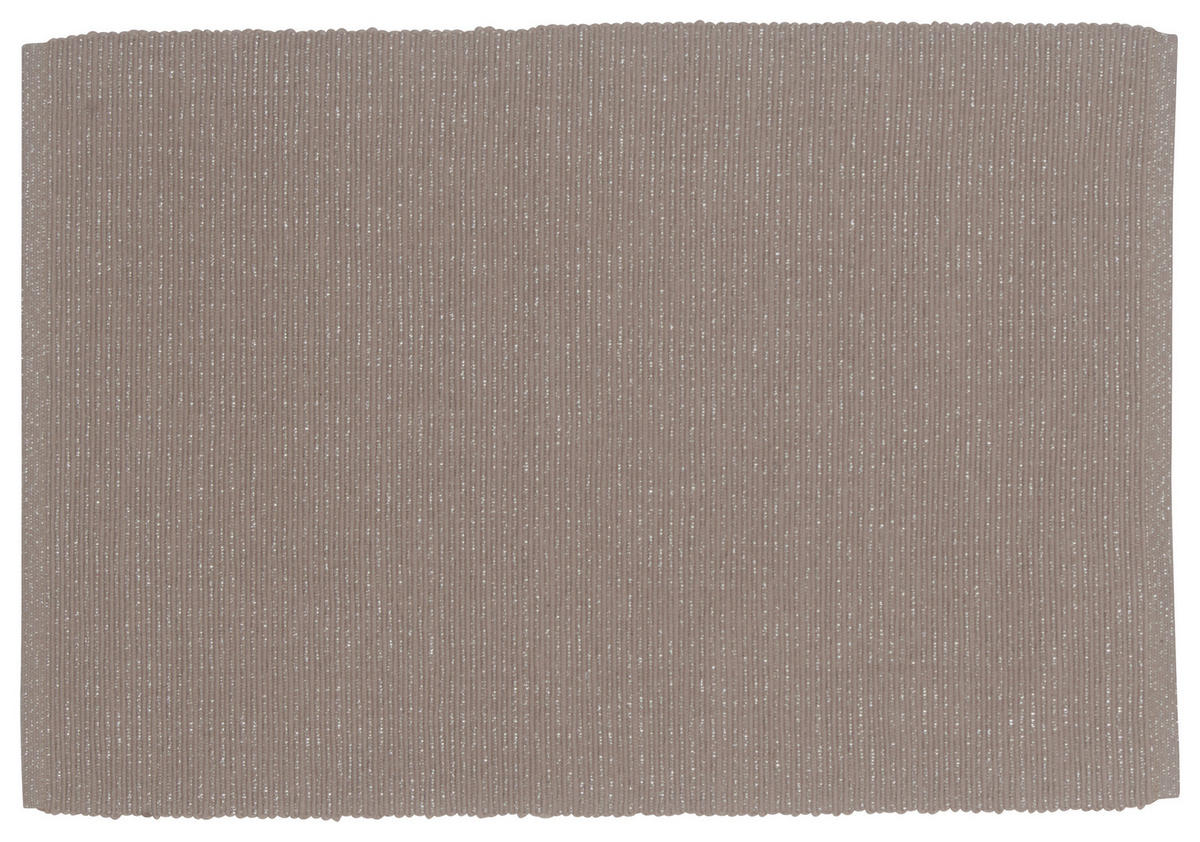 PRESTIERANIE, bavlna, 33/48 cm - taupe, Konventionell, textil (33/48cm) - X-Mas