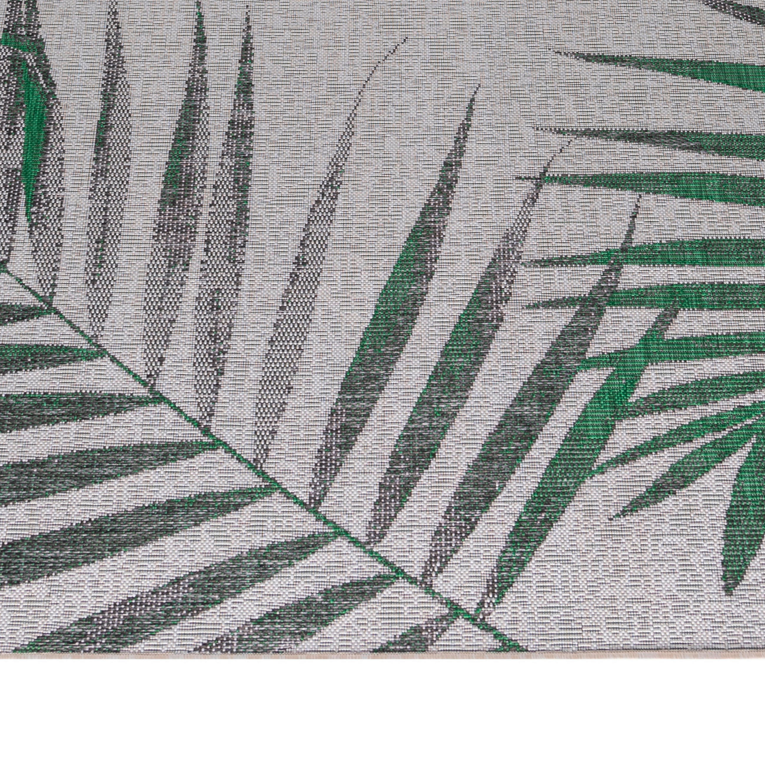 Thumbnail - Novel Outdoorteppich Sunny, Grün, Textil, rechteckig, 80x150 cm, Oeko-Tex® Standard 100, pflegeleicht, Teppiche & Böden,...