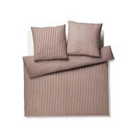 WENDEBETTWÄSCHE Soft Lines Flanell 200/200 cm  - Braun, Basics, Textil (200/200cm) - Joop!