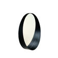 WANDSPIEGEL Schwarz  - Schwarz, Trend, Glas/Metall (30/30/6cm) - Landscape