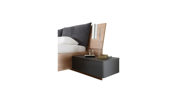 BETTANLAGE 180/200 cm in Eiche Artisan - Eiche Artisan, Design, Holzwerkstoff/Textil (180/200cm) - Carryhome