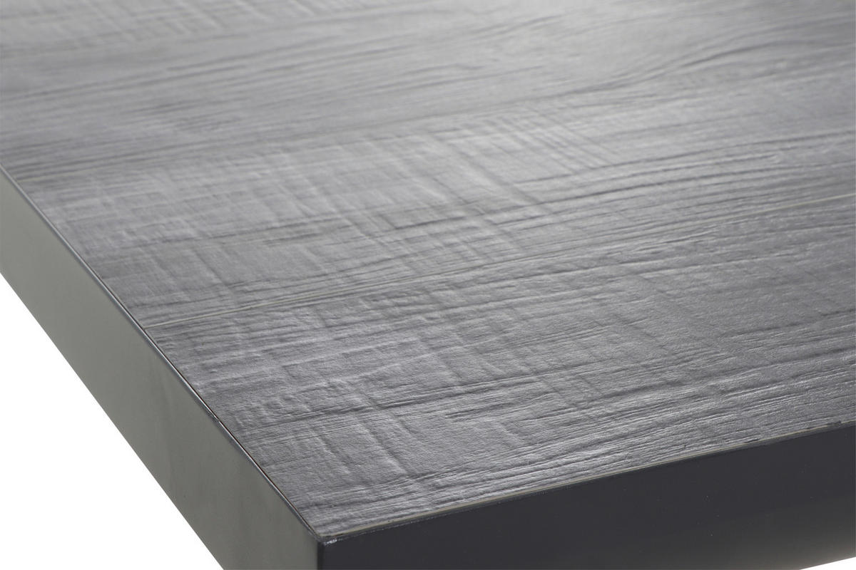 GARTENTISCH 220/100/74 cm Metall, Keramik rechteckig  - Anthrazit/Graubraun, Basics, Keramik/Metall (220/100/74cm) - Siena Garden