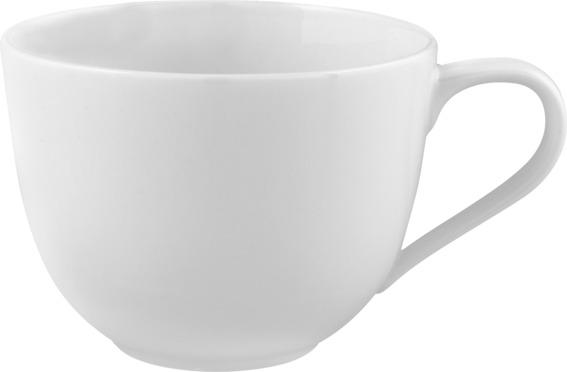 KAFFEETASSE - Weiß, Basics, Keramik (230ml) - Noblesse - V&B