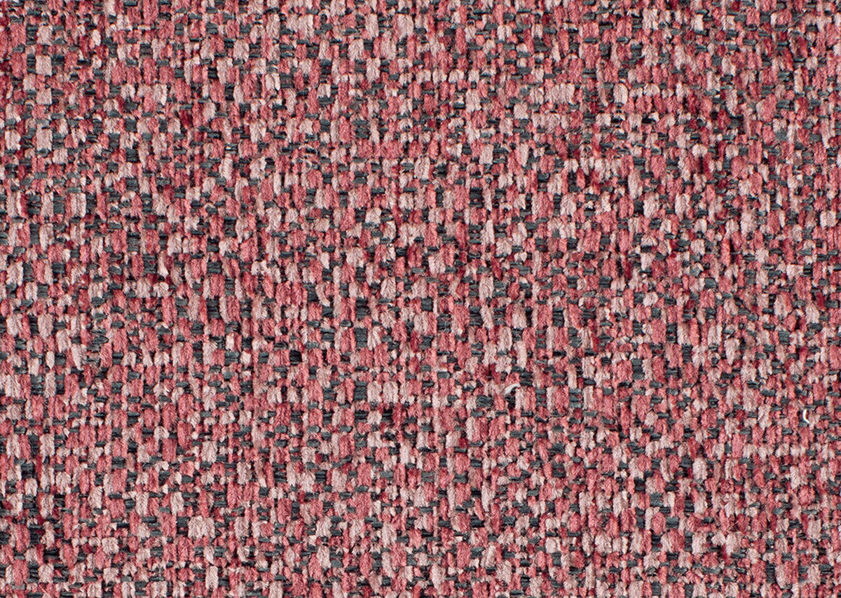 SCHWINGSTUHL  in Stahl Chenille  - Schwarz/Rosa, Design, Textil/Metall (46/92/60cm) - Dieter Knoll
