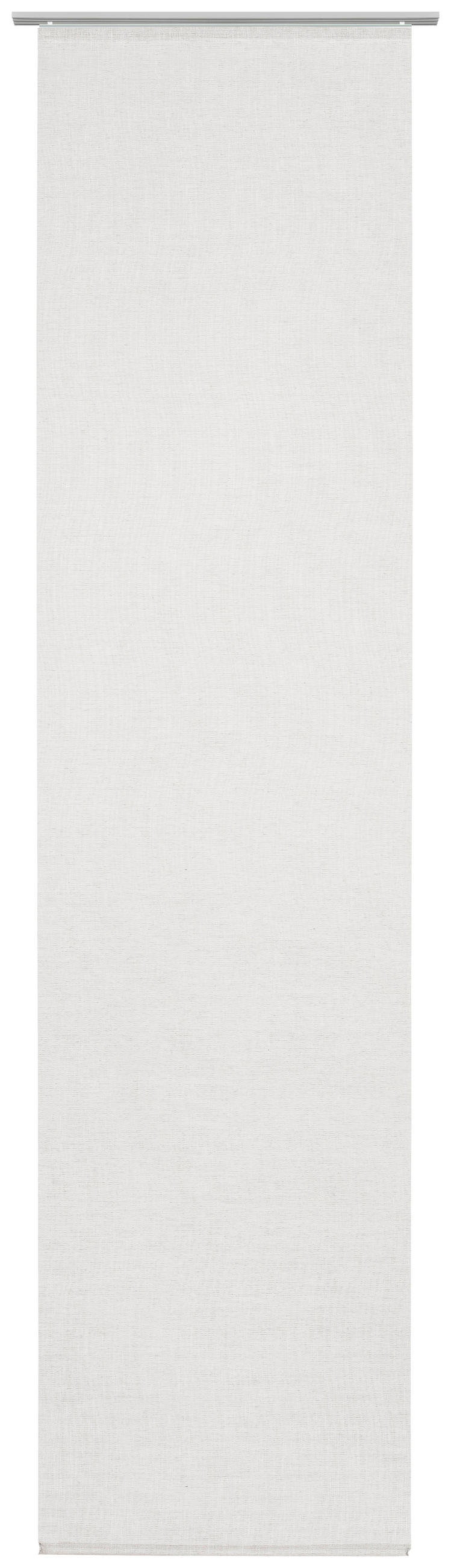 FLÄCHENVORHANG   transparent   60/245 cm  - Naturfarben, Design, Textil (60/245cm) - Novel