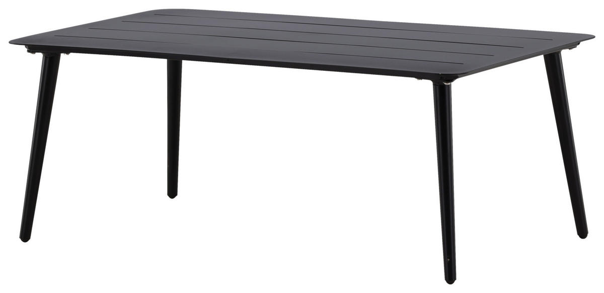 LOUNGEBORD  - svart, Klassisk, metall (100/60/40cm) - Gardenson