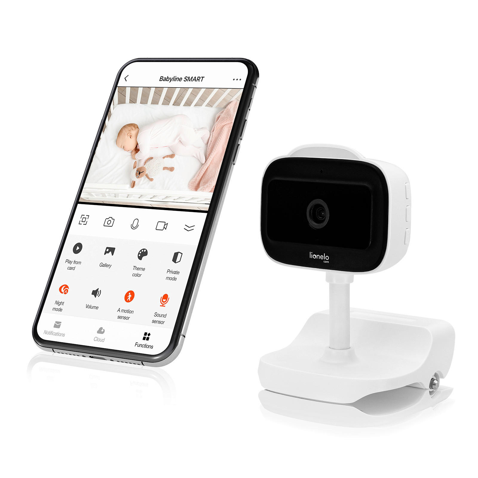 BABYPHONE - Weiß, Basics, Kunststoff (13.2/7.8cm) - Lionelo