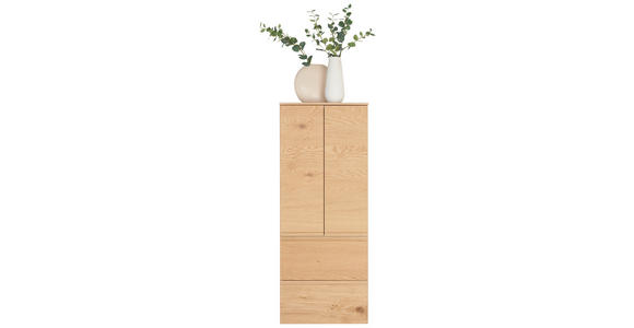MIDISCHRANK 50/125/37 cm - Eichefarben, Natur, Holz (50/125/37cm) - Novel