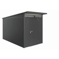 GERÄTEHAUS 180/222/380 cm  - Dunkelgrau, Basics, Metall (180/222/380cm) - Biohort