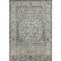 OUTDOORTEPPICH 80/150 cm Salsa Outdoor Blau, Grau  - Blau/Grau, KONVENTIONELL, Textil (80/150cm) - Novel