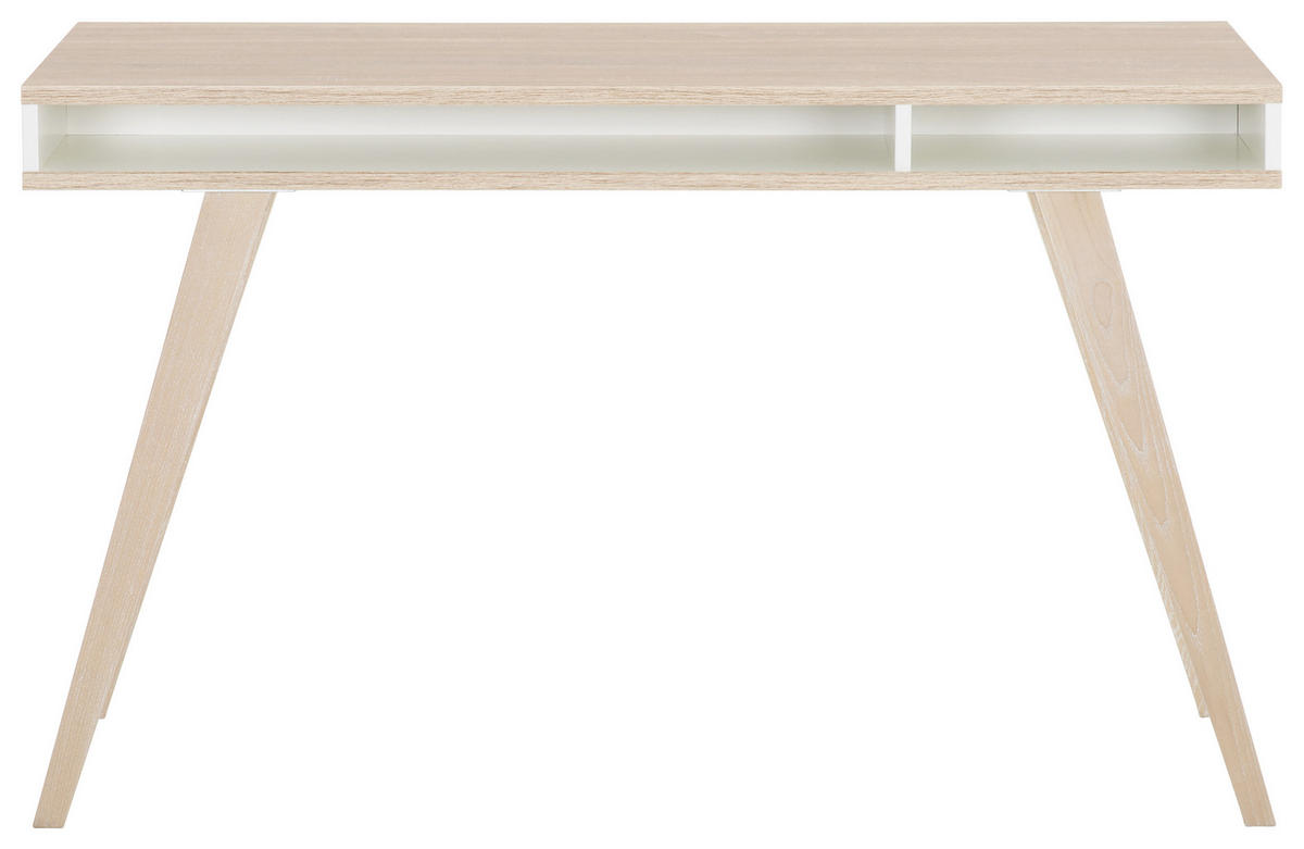 JUGENDSCHREIBTISCH 120/60/75 cm  - Eichefarben/Weiß, Design, Holzwerkstoff (120/60/75cm) - Livetastic