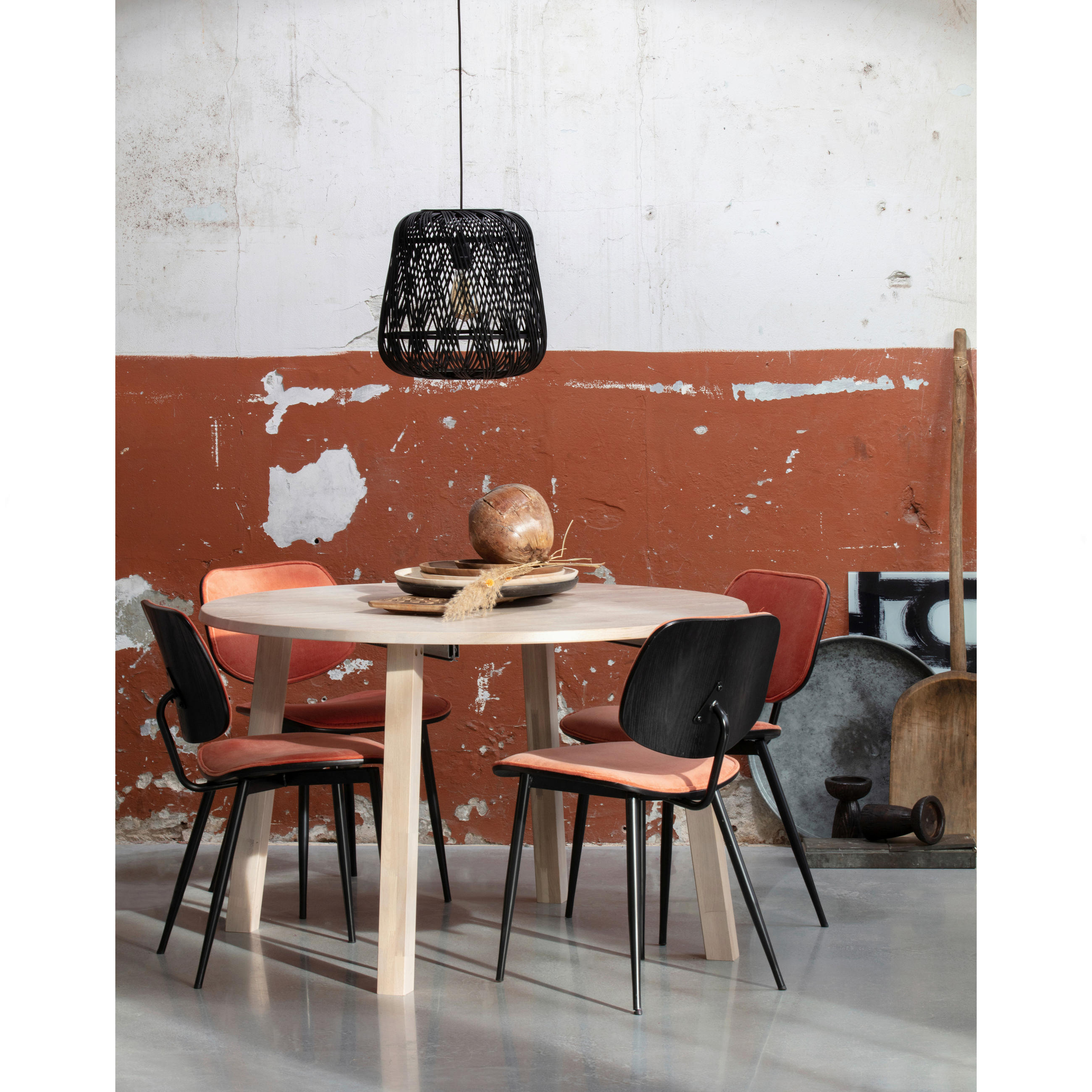 ESSTISCH in Holz 120-200/120/75 cm  - Eichefarben, Design, Holz (120-200/120/75cm) - Livetastic