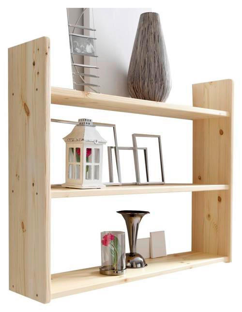 WANDREGAL Kiefer massiv Kieferfarben  - Kieferfarben, Basics, Holz (90/74/20cm) - MID.YOU