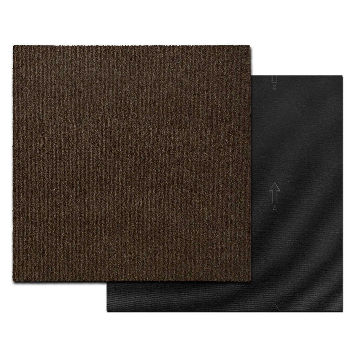 TEPPICHFLIESE - Braun, Basics, Kunststoff/Textil (50/50cm) - Esposa