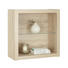 REGAL in Eichefarben - Eichefarben, Design, Glas/Holzwerkstoff (60 60 26cm) REGAL in Eichefarben - Eichefarben, Design, Glas/Holzwerkstoff (60 60 26cm)