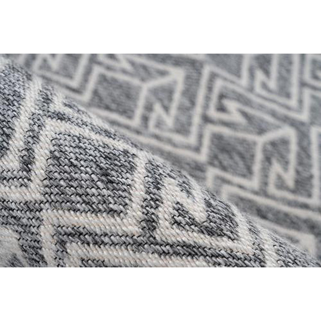 Thumbnail - Kayoom Outdoorteppich Yoga, Creme, Grau, Textil, rechteckig, 160x230 cm, pflegeleicht, strapazierfähig, Teppiche & Böden...