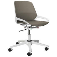 DREHSTUHL  in Weiss, Beige  - Weiss/Beige, Design, Kunststoff/Textil (70/68/40cm) - Aeris