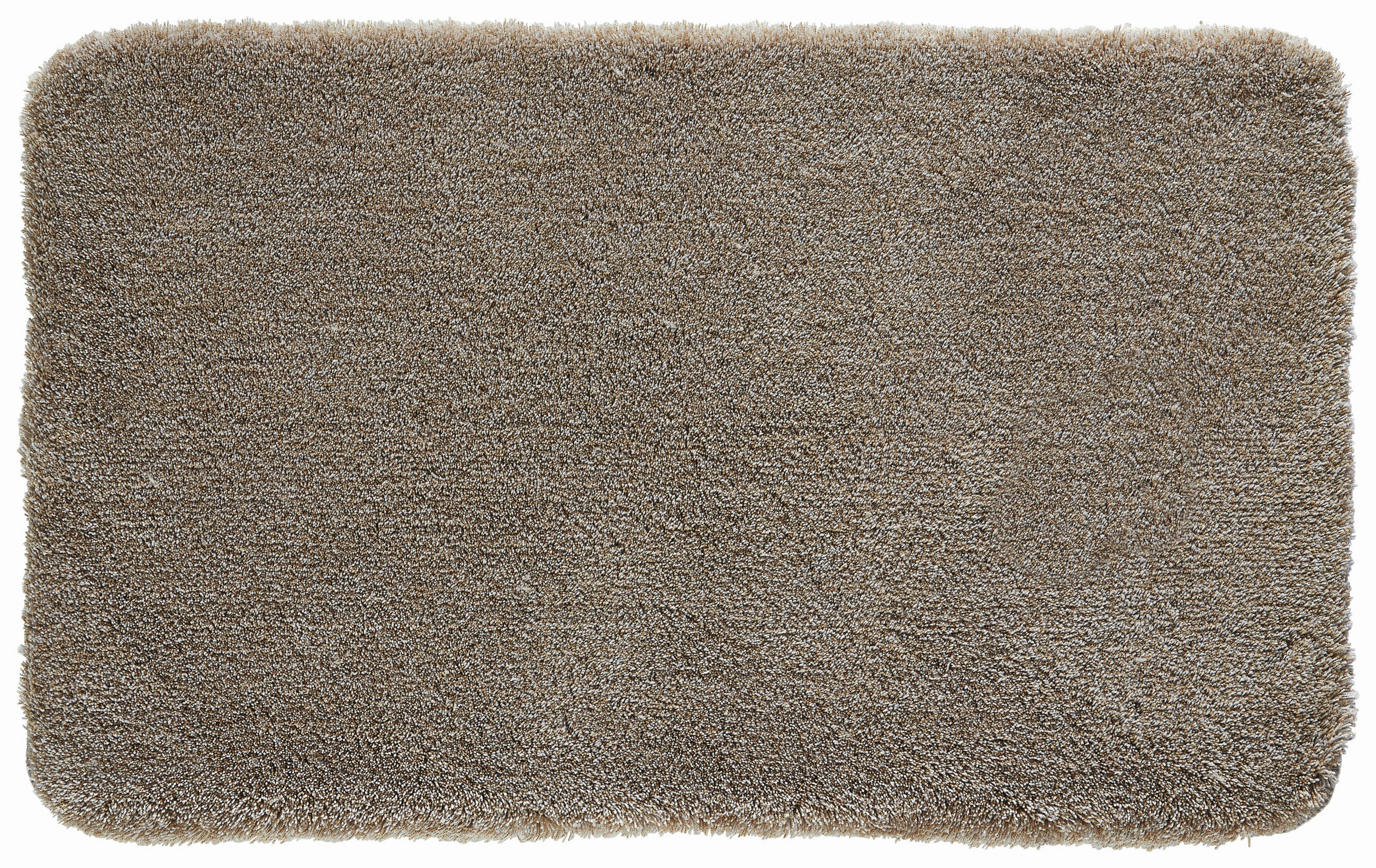 BADTEPPICH Relax Taupe 60/100 cm  - Taupe, Basics, Kunststoff/Textil (60/100cm) - Kleine Wolke