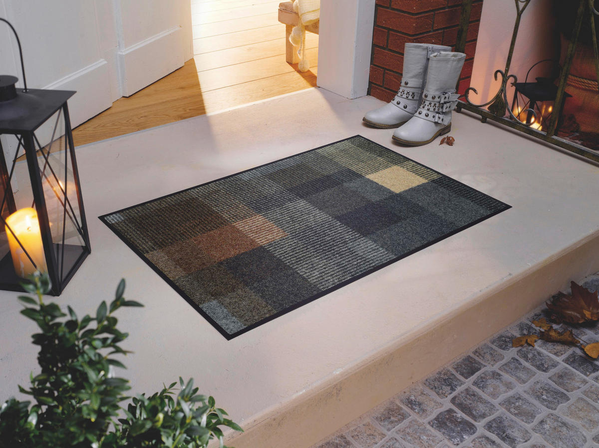 COVORAș DE INTRARE 50/75 cm  - maro/bej, Konventionell, plastic/textil (50/75cm) - wash+dry