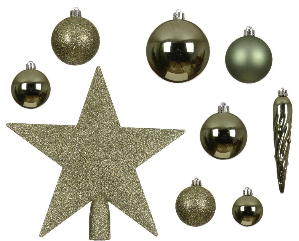 CHRISTBAUMANHÄNGER  - (8,00/8,00/8,00cm) - X-Mas