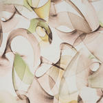 DEKOSTOFF per lfm blickdicht  - Hellgrün, KONVENTIONELL, Kunststoff (150cm) - Esposa