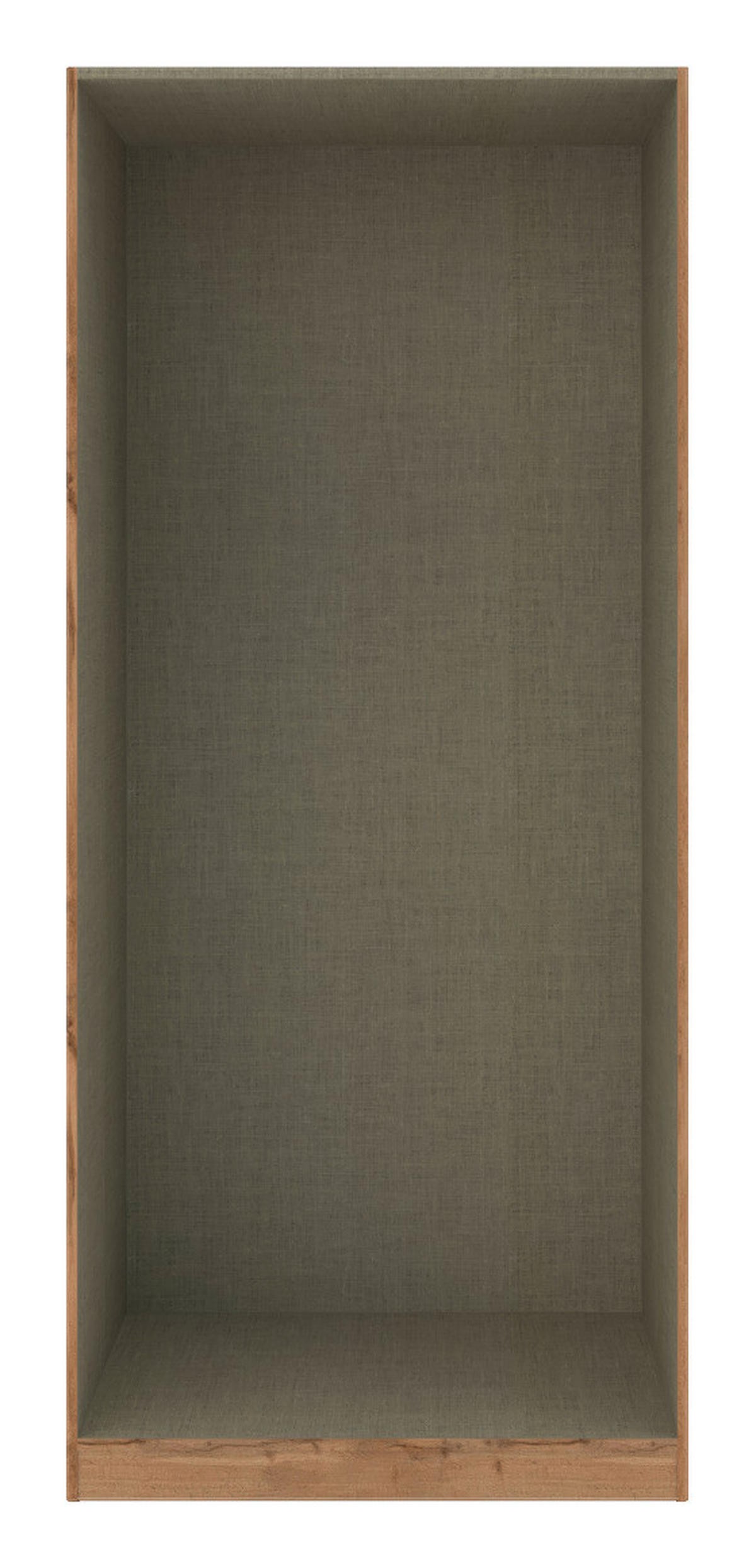 KLEIDERSCHRANKKORPUS 91,1/210/56,5 cm   - Eiche Wotan, Design, Holzwerkstoff (91,1/210/56,5cm) - Hom`in