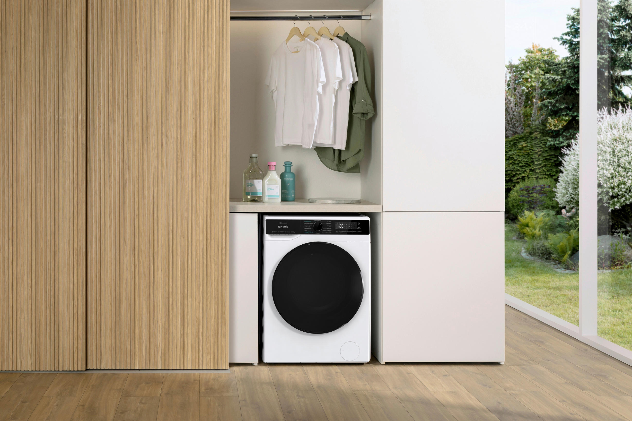 WASCHTROCKNER WD2PA1X64ADW/AT  - Schwarz/Weiß, Basics, Glas/Kunststoff (59,5/84,5/61cm) - Gorenje