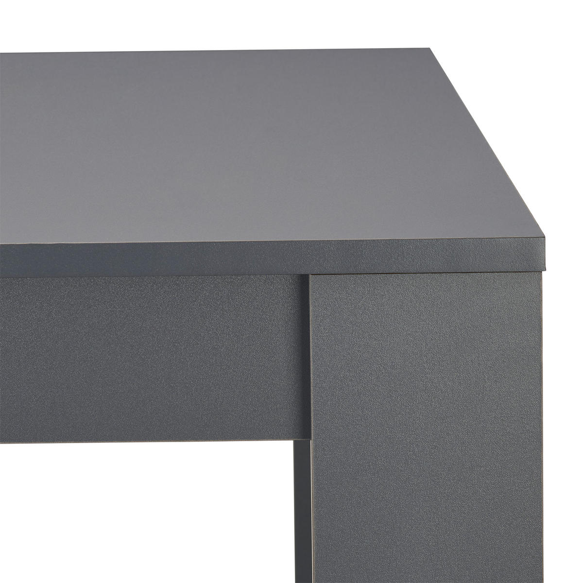 BAROVÝ STŮL, tmavě šedá, 110/103/50 cm - tmavě šedá, Konvenční, kompozitní dřevo (110/103/50cm) - P & B