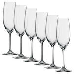 SEKTGLAS 230 ml 6-teilig  - Klar, Basics, Glas (0,230l) - Novel