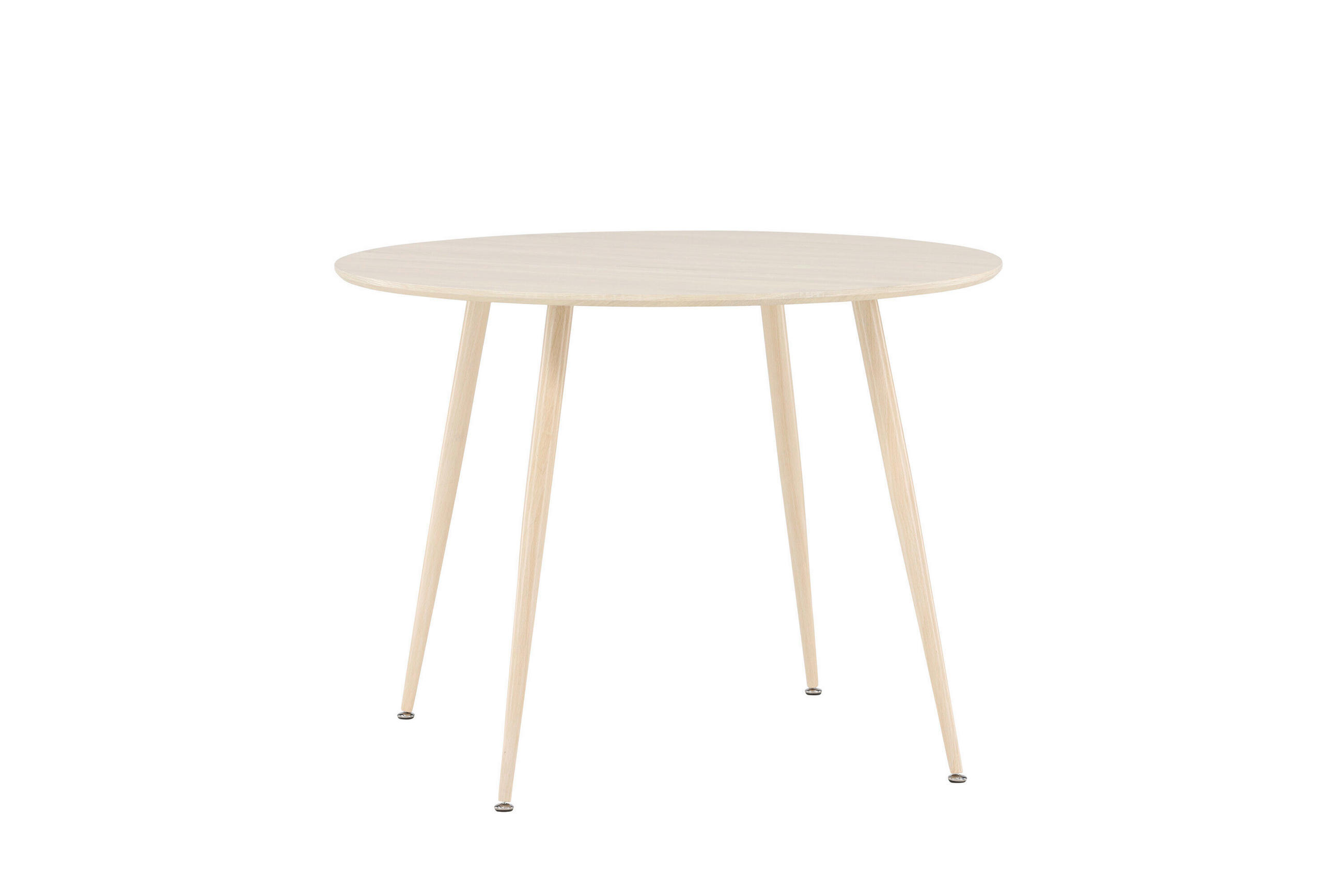 ESSTISCH in Holz, Metall  - Weiß, MODERN, Holz/Metall (100/75cm) - Livetastic