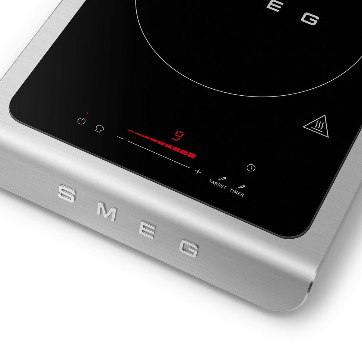 KOCHPLATTE - Weiss, Trend, Kunststoff (31.5/5.4/41.2cm) - SMEG