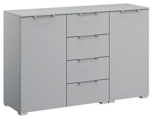 SIDEBOARD 120/81/42 cm  in Hellgrau  - Silberfarben/Hellgrau, Design, Holzwerkstoff/Kunststoff (120/81/42cm) - Novel