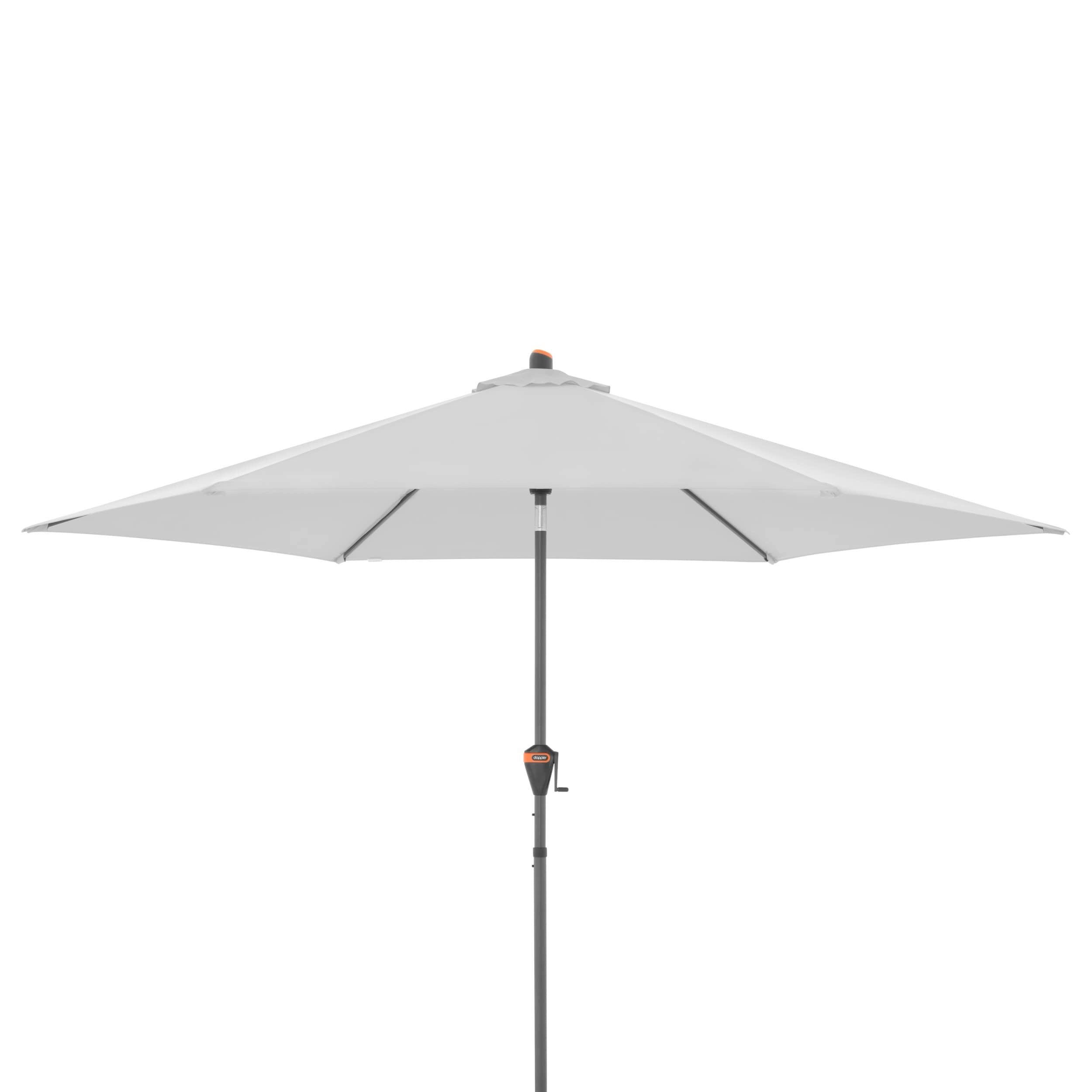 NAPERNYŐ  305/305 cm  - világosszürke/antracit, Basics, textil/fém (305/305cm)