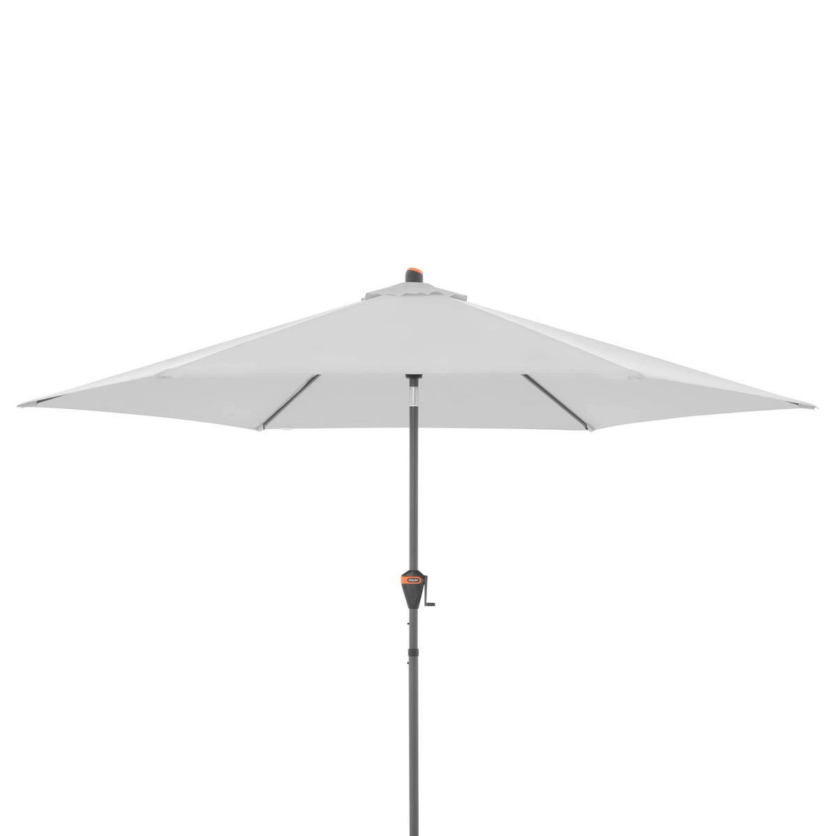 NAPERNYŐ  305/305 cm  - világosszürke/antracit, Basics, textil/fém (305/305cm)