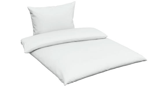 BETTWÄSCHE TANJA Satin 150/210 cm  - Weiß, Basics, Textil (150/210cm) - Novel