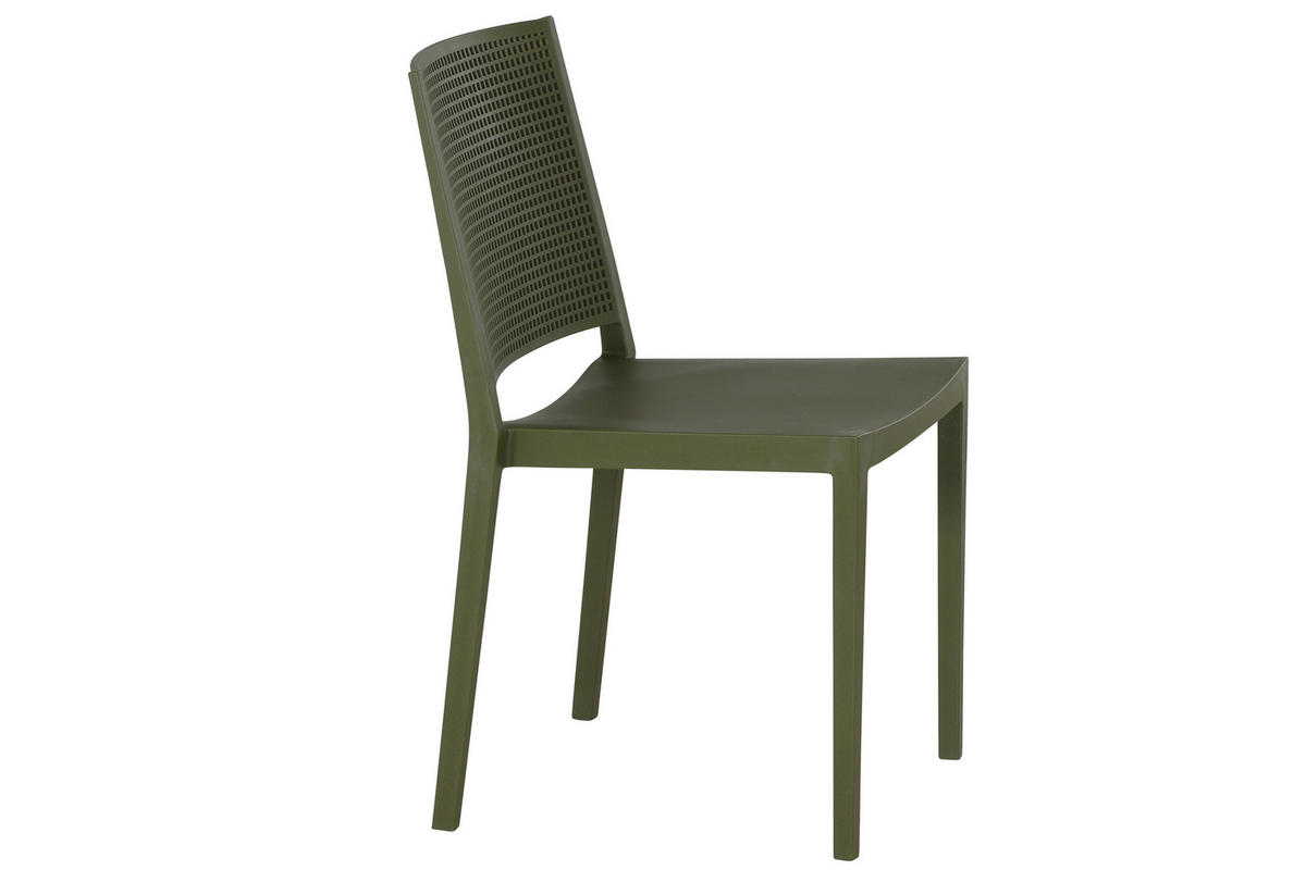 STAPELSTUHL Grün  - Grün, Basics, Kunststoff (46/80/56cm) - Siena Garden