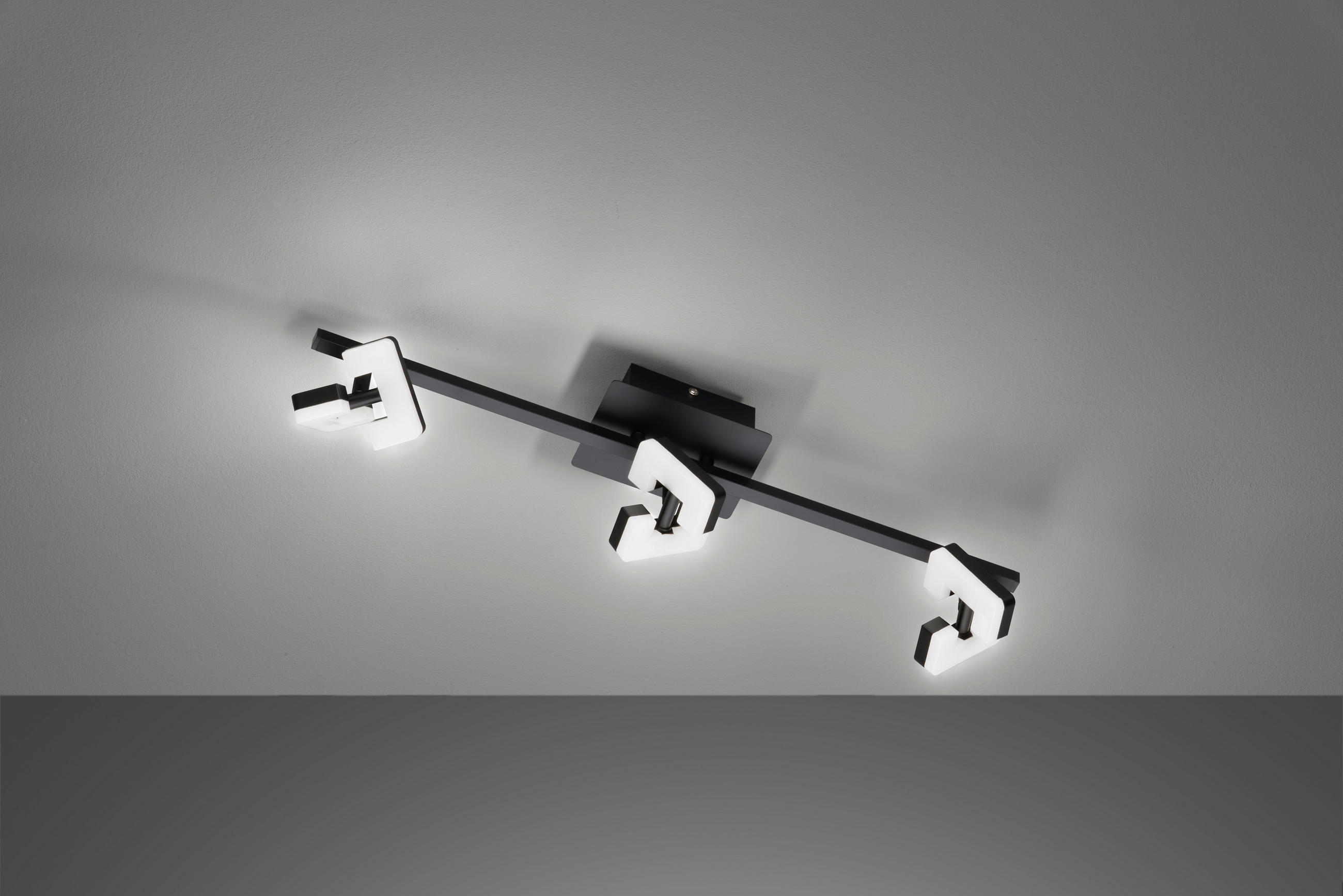 TAKSPOTLIGHT Ray 60/9,5/13 cm   - svart, Design, metall/plast (60/9,5/13cm) - Fischer & Honsel