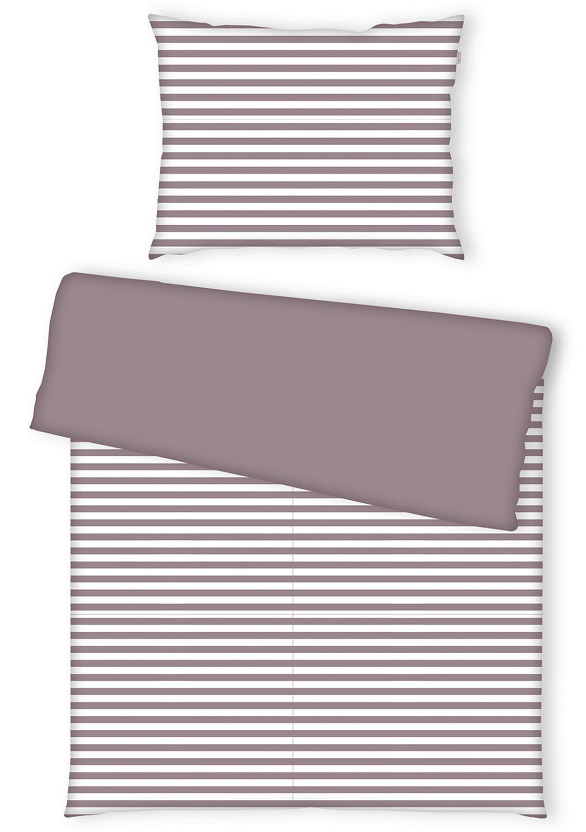 BETTWÄSCHE 140/200 cm  - Flieder, Basics, Textil (140/200cm) - Tom Tailor